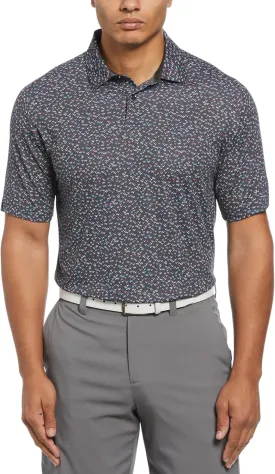 Callaway All-Over Chevron Confetti Print Polo