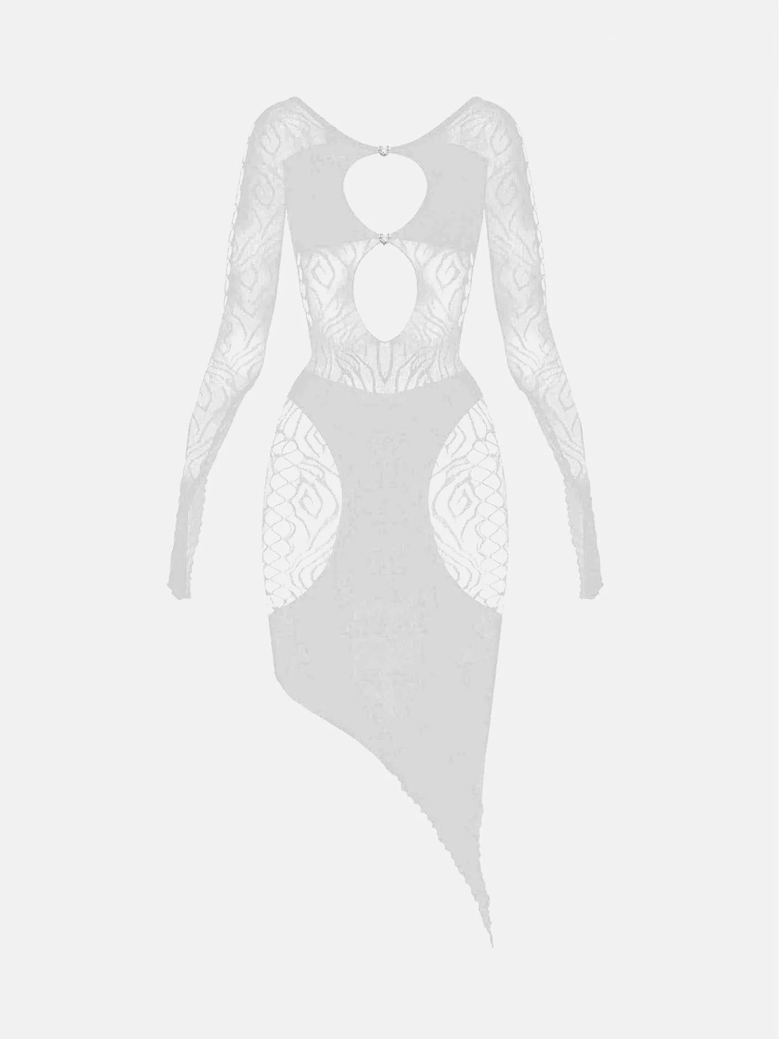 Charlotte Dress Optic White