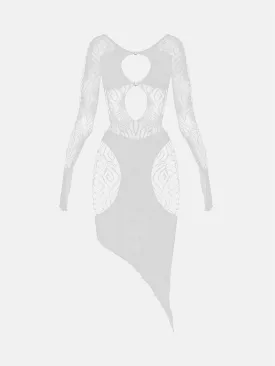 Charlotte Dress Optic White