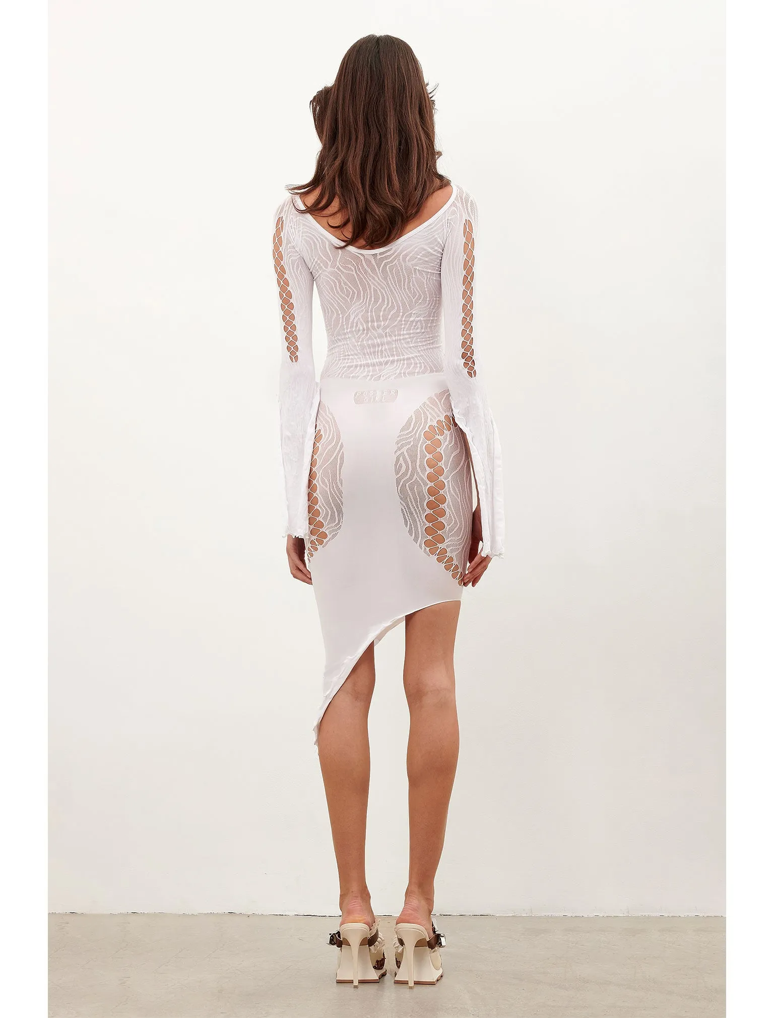 Charlotte Dress Optic White