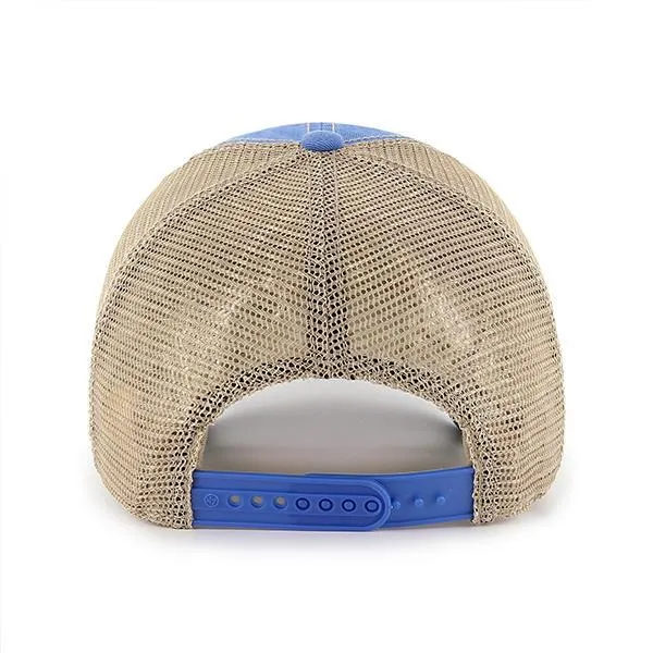 Detroit Lions 47 Brand Baby Blue Trawler Clean Up Mesh Snapback Slouch Hat Cap