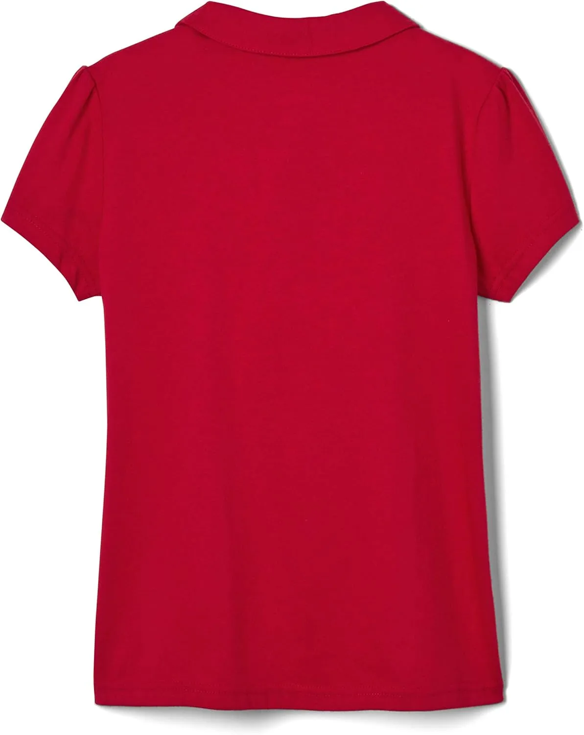 French Toast Girls' Short Sleeve Peter Pan Collar Polo