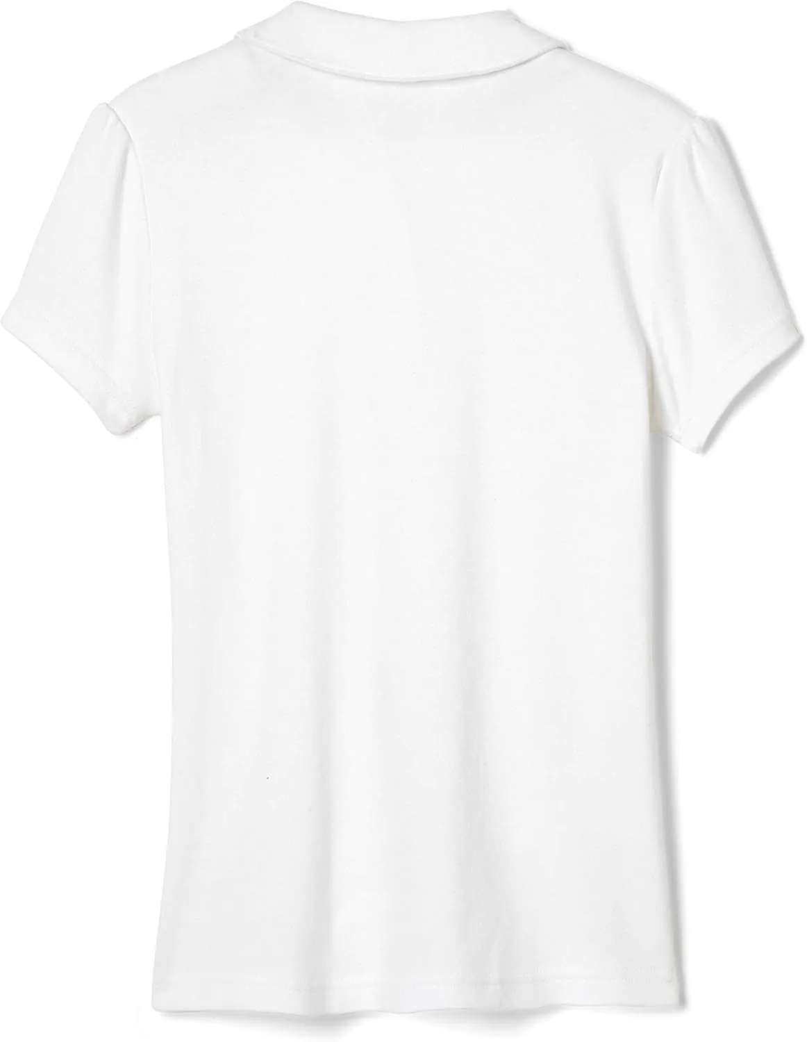 French Toast Girls' Short Sleeve Peter Pan Collar Polo
