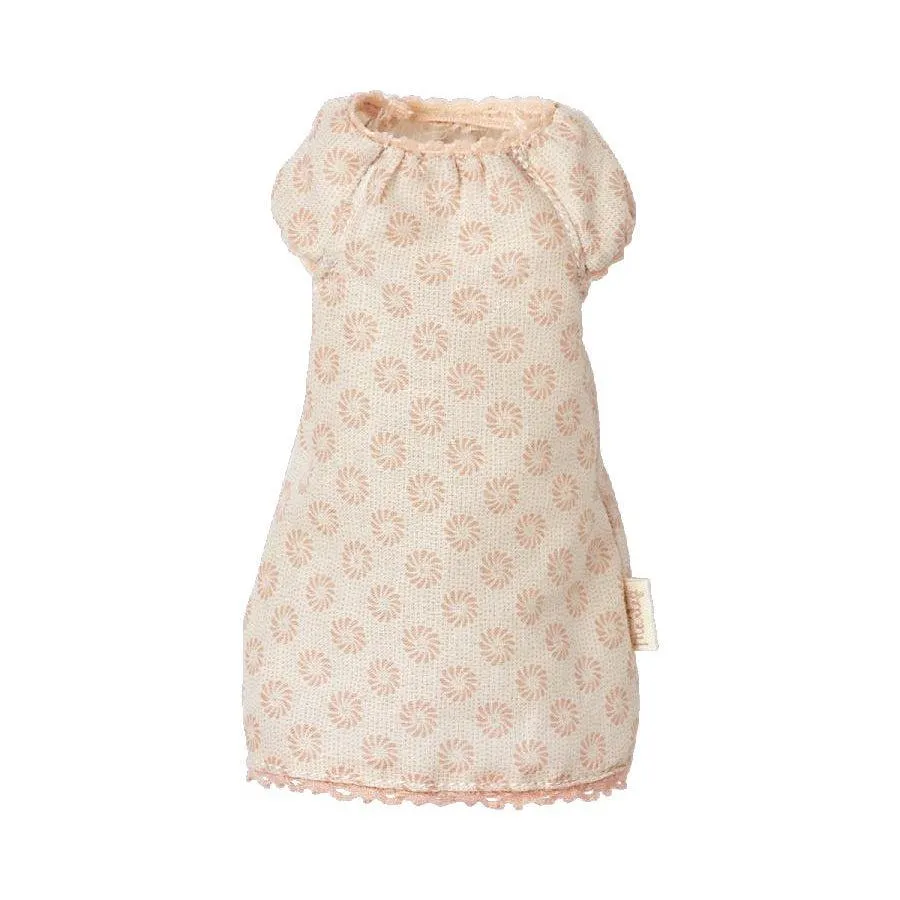 Maileg Nightgown, Size 1, Red Dots