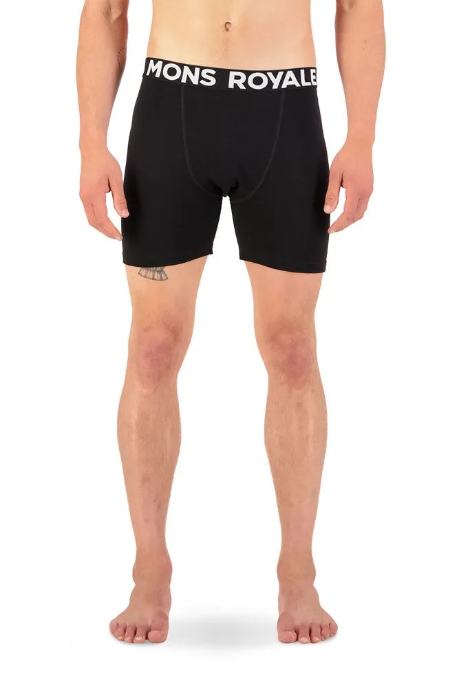 Mons Royale Hold 'em Boxer - Black