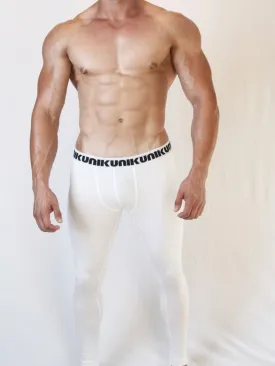 NIKU Long Johns White