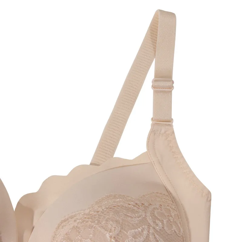 Okus - Elegant Seamless Maternity & Nursing Bra - Beige