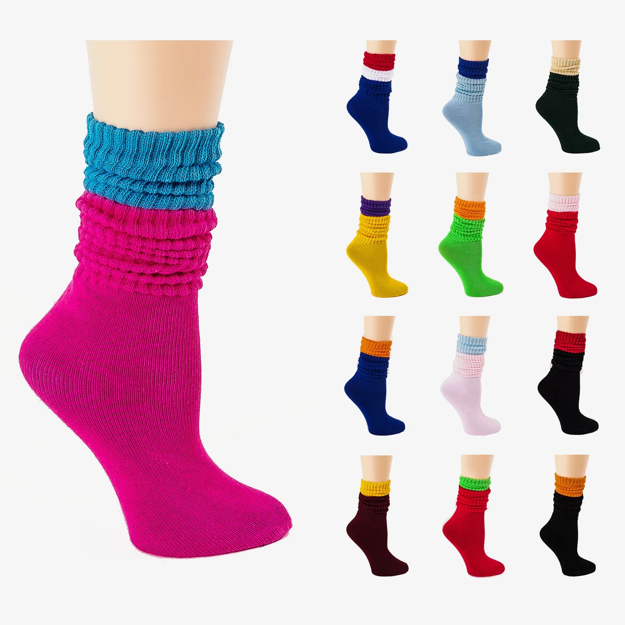 Slouch Socks - Style: 3003