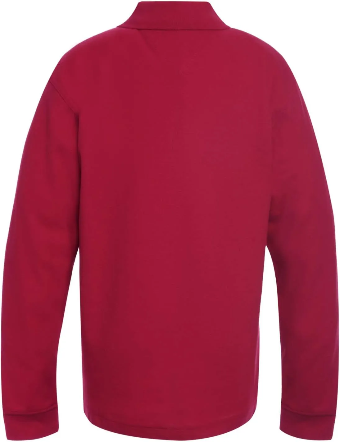 Tommy Hilfiger Kids' Long Sleeve Pique Co-ed Polo Collar Shirt